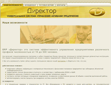 Tablet Screenshot of erp-director.com